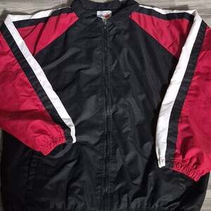 Mens PERRY ELLIS America USA Windbreaker Jacket XXL Multicolor